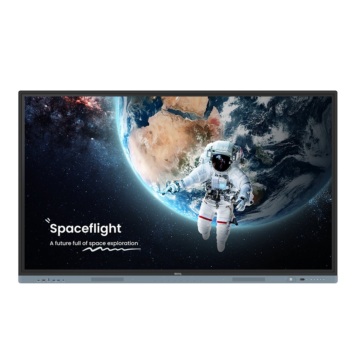 BenQ RM7504 interactive whiteboard 190.5 cm (75") 3840 x 2160 pixels Touchscreen Black