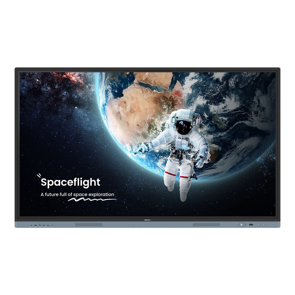 BenQ RM6504 interactive whiteboard 165.1 cm (65") 3840 x 2160 pixels Touchscreen Black