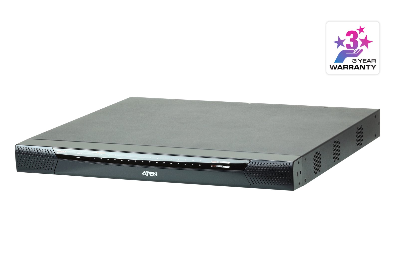 ATEN KN4132VA KVM switch Rack mounting Metallic