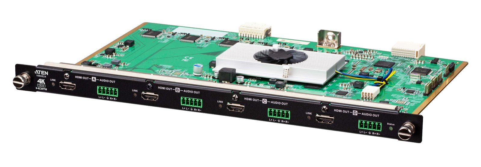 ATEN 4-Port True 4K HDMI Output Board with Scaler VM8824