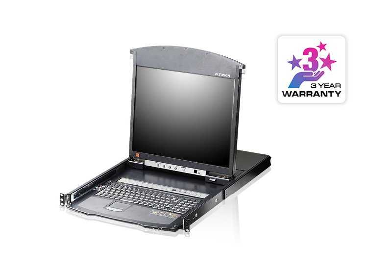 ATEN KL1508AiM KVM switch Rack mounting Black