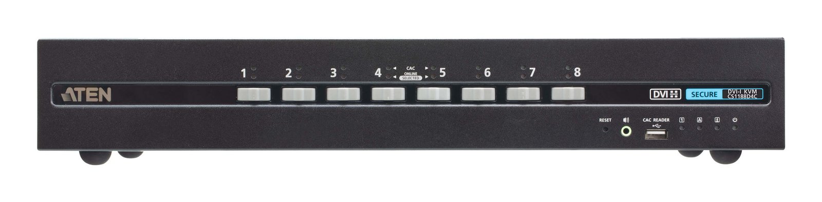ATEN CS1188D4C KVM switch Rack mounting Black