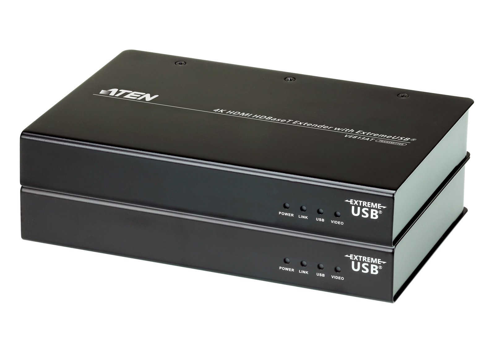 ATEN VE813A AV extender transmitter & receiver Black