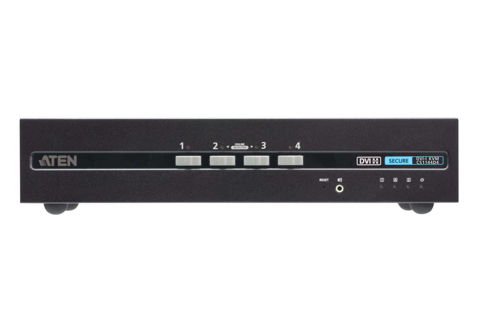 ATEN CS1144D4 KVM switch Black