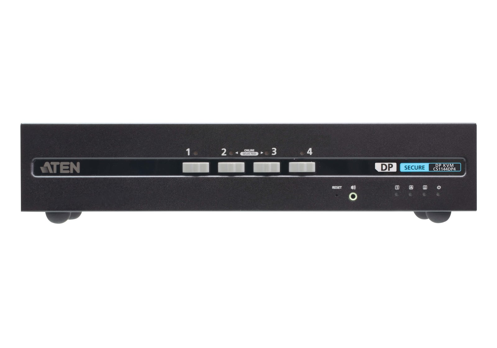 ATEN 4-Port USB DisplayPort Dual Display Secure KVM Switch (PSD PP v4.0 Compliant) CS1144DP4
