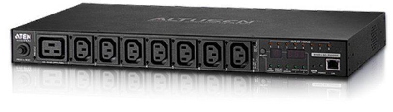 ATEN PE6208 power distribution unit (PDU) 8 AC outlet(s) 1U Black PE6208A