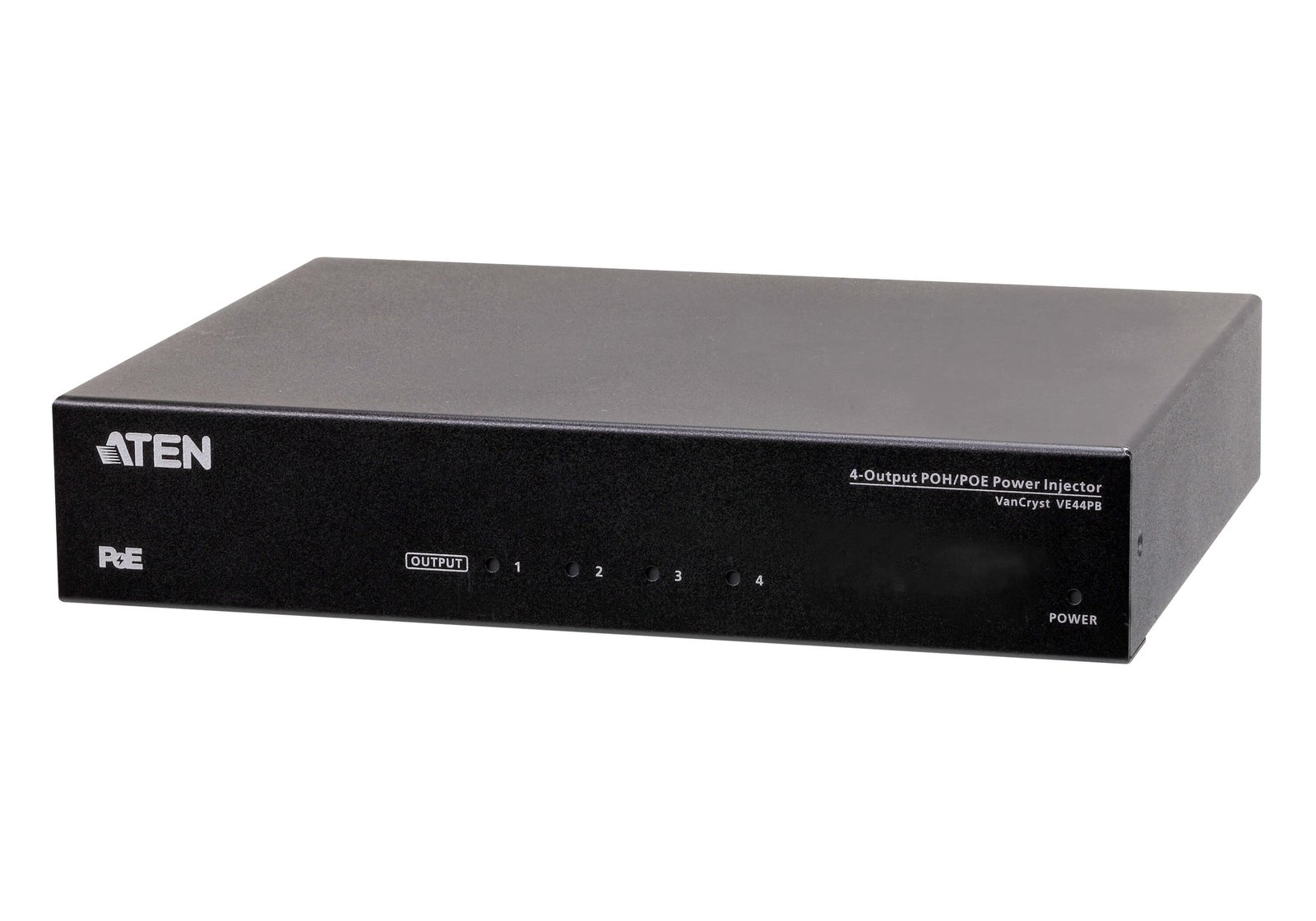 ATEN VE44PB network extender transmitter & receiver Black