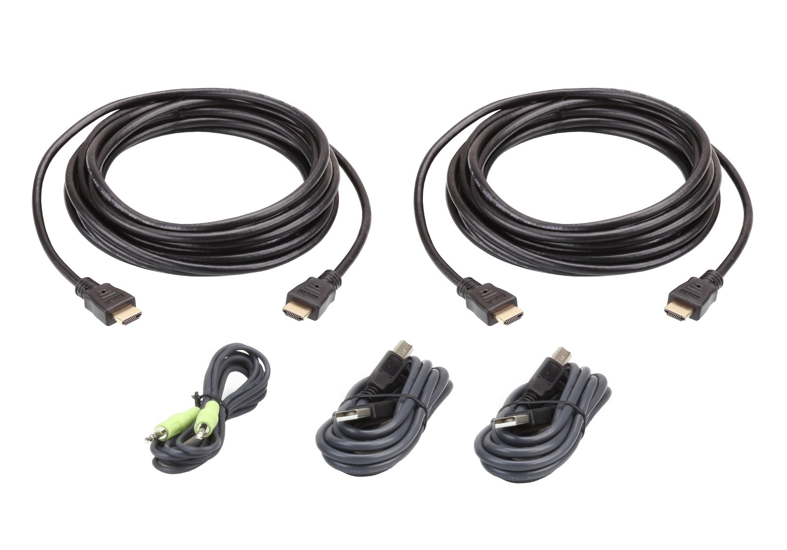 ATEN HDMI Dual Display Secure KVM; 3M USB 2L7D03UHX5