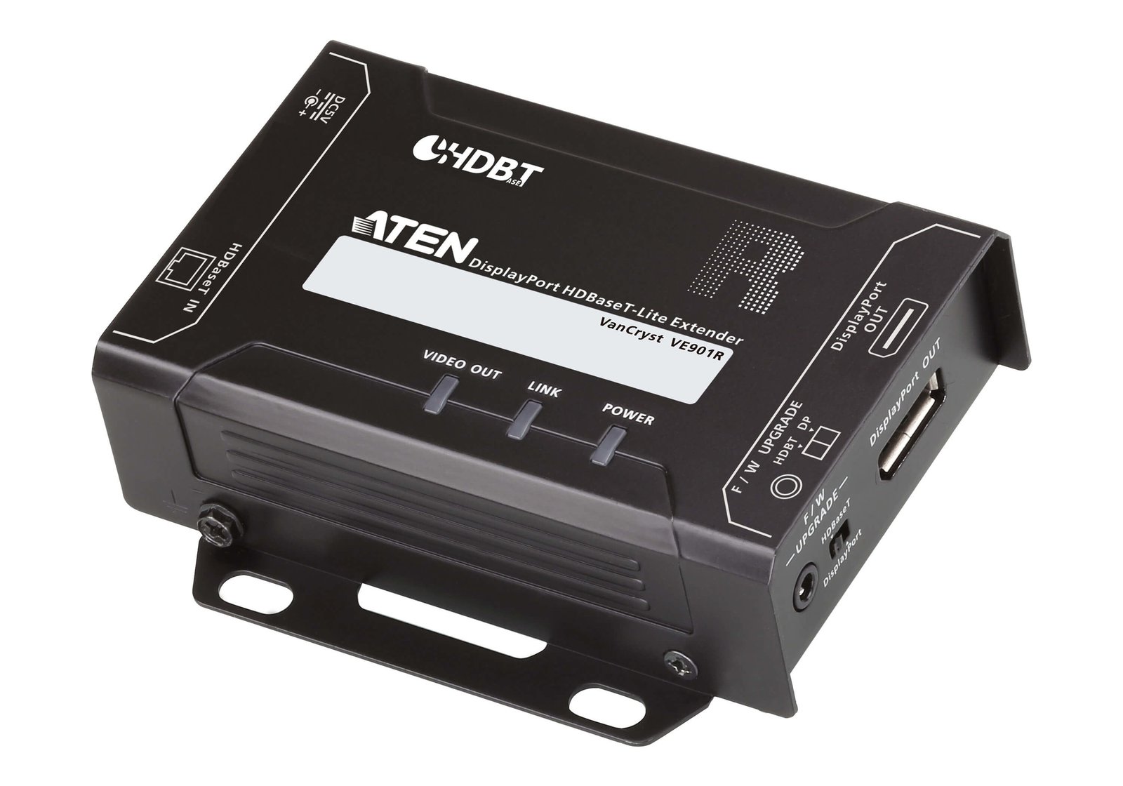 ATEN VE901R AV extender receiver Black