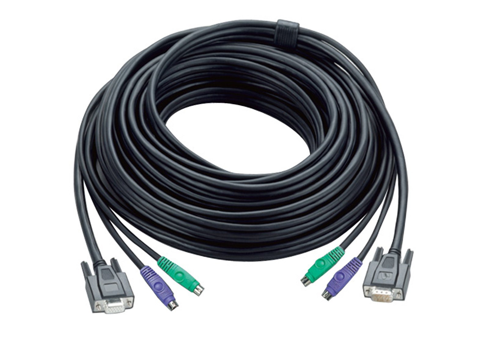 ATEN 30ft PS/2 KVM cable Black 10 m 2L1010P