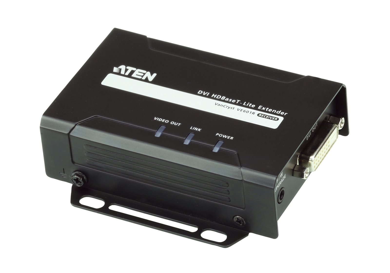 ATEN VE601R AV extender receiver Black