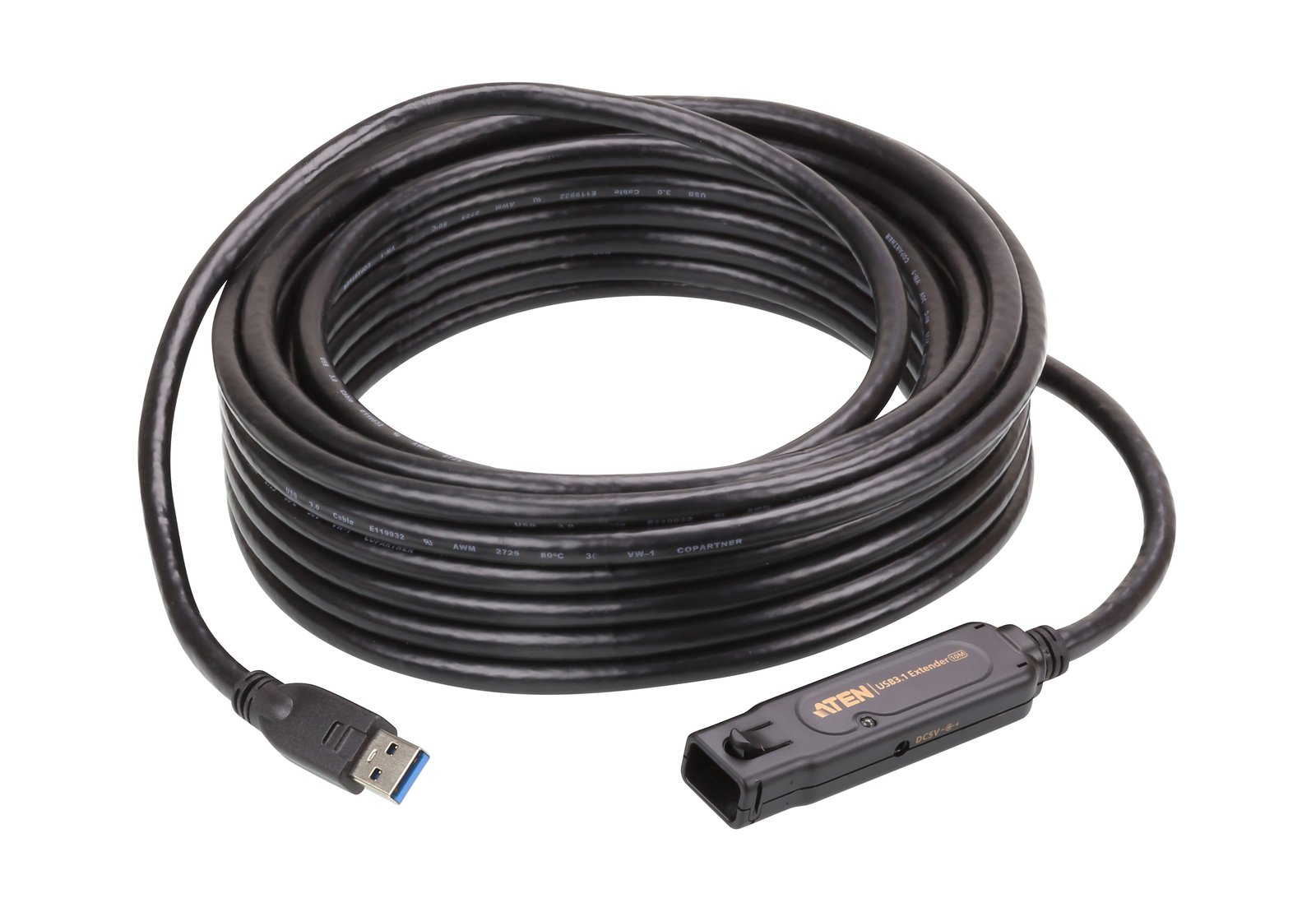 ATEN UE3310 USB cable 3.2 Gen 1 (3.1 10 m A 5 Gbit/s Black