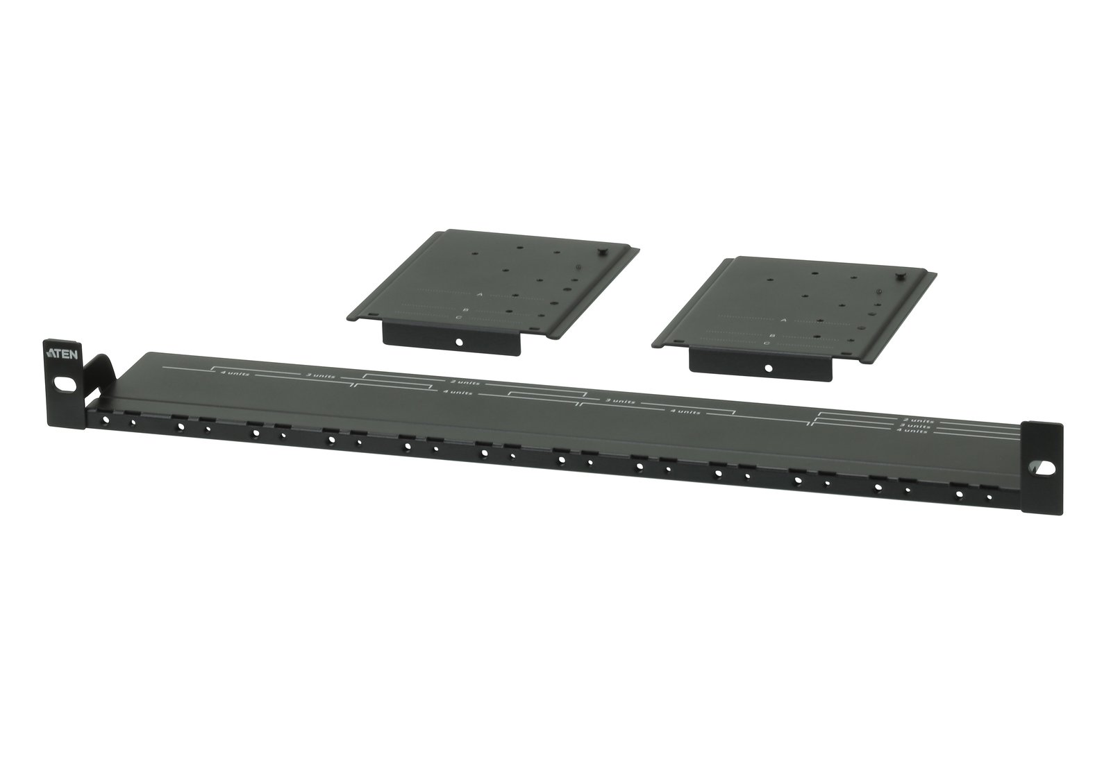 ATEN Video Extender Rack Mount Kit; mounting for 1 to 4 extenders VE-RMK1U