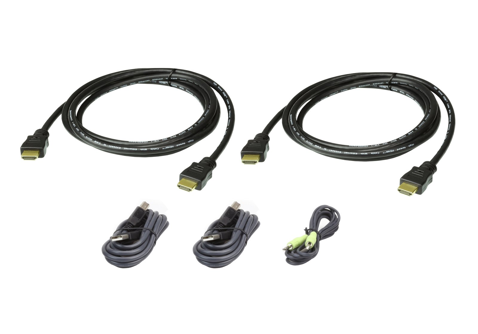 ATEN HDMI Dual Display Secure KVM; 1,8M USB 2L7D02UHX5