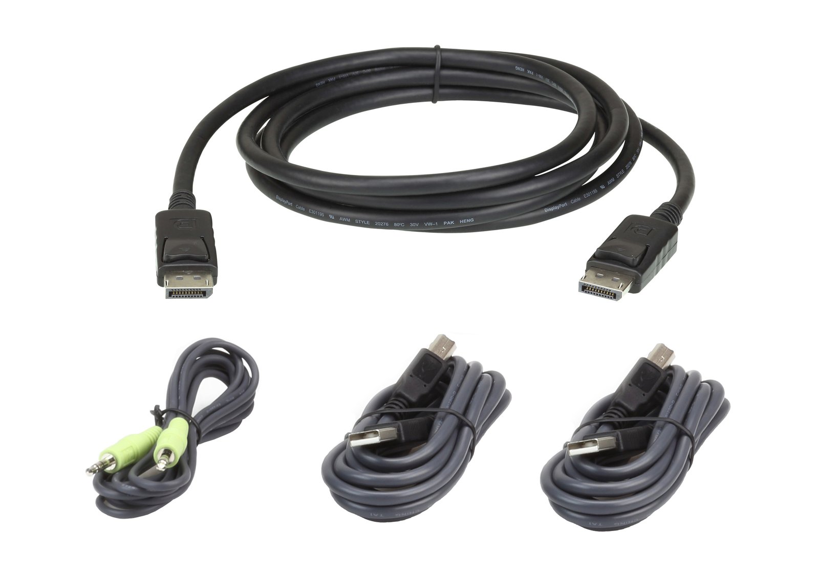 ATEN DisplayPort Secure KVM; 1,8M USB 2L7D02UDPX4