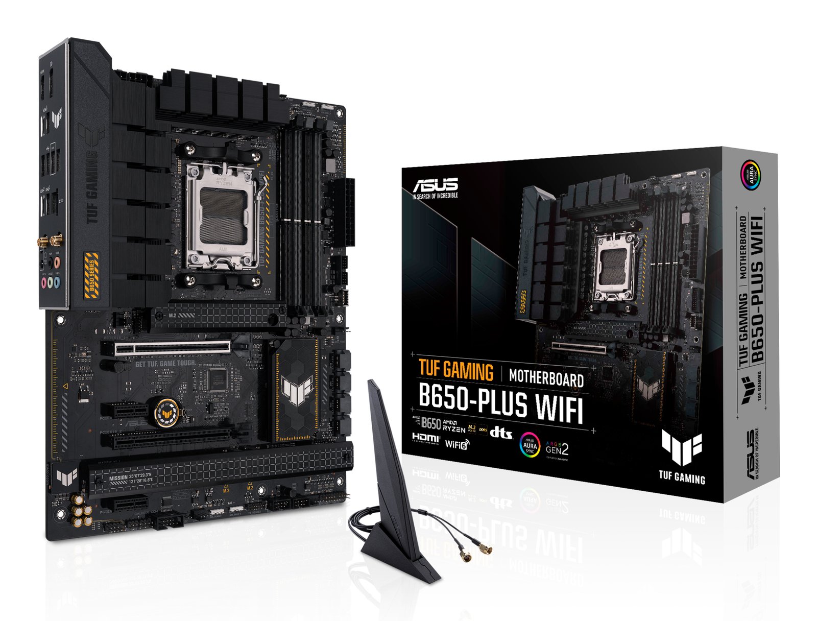 ASUS TUF GAMING B650-PLUS WIFI AMD B650 Socket AM5 ATX TUF GAMING B650 PLUS