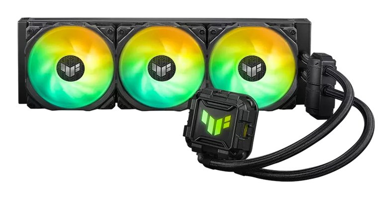 ASUS TUF GAMING LC II 360 ARGB Processor All-in-one liquid cooler 12 cm Black TUFGAMINGLCII360ARGB