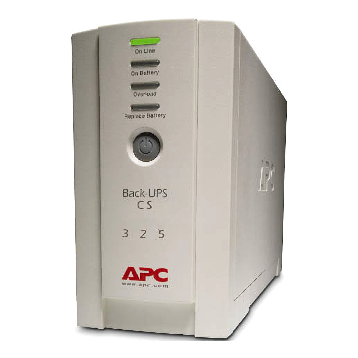 APC by Schneider Electric Back-UPS CS 325VA, 230V, without auto shutdown software, 4 IEC outlets (1 BK325I