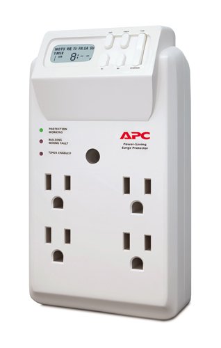 APC by Schneider Electric P4GC surge protector White 4 AC outlet(s) 120 V