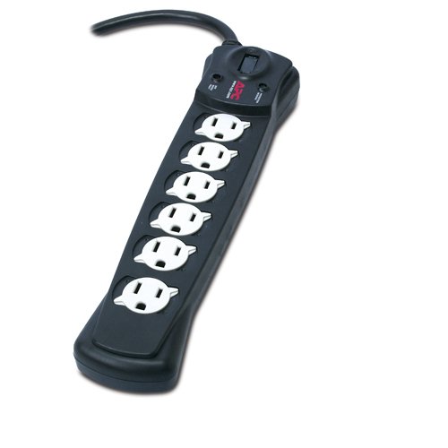 APC by Schneider Electric SurgeArrest Essential 6 AC outlet(s) 120 V P6B-LM
