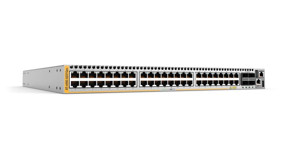 Allied Telesis x950-52XTQm Managed L3+ 10G Ethernet (100/1000/10000) 1U Grey AT-X950-52XTQM-B01