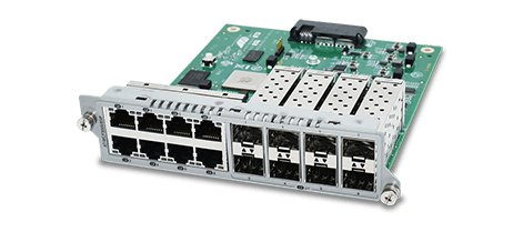 Allied Telesis MCF3000/8SP network media converter Internal 1000 Mbit/s Stainless steel AT-MCF3000/8SP