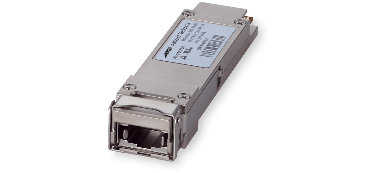 Allied Telesis QSFPSR4LC network transceiver module Fiber optic 40000 Mbit/s QSFP 850 nm AT-QSFPSR4LC
