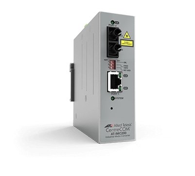 Allied Telesis AT-IMC2000T/SC-980 network media converter 1000 Mbit/s 850 nm Multi-mode Grey