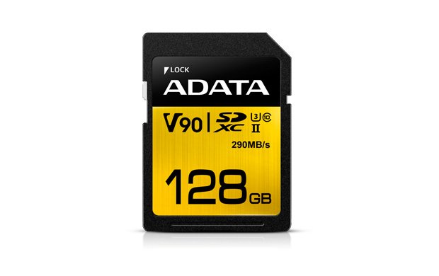 ADATA TECHNOLOGY LA Premier ONE V90 128 GB SDXC UHS-II Class 10 ASDX128GUII3CL10-C