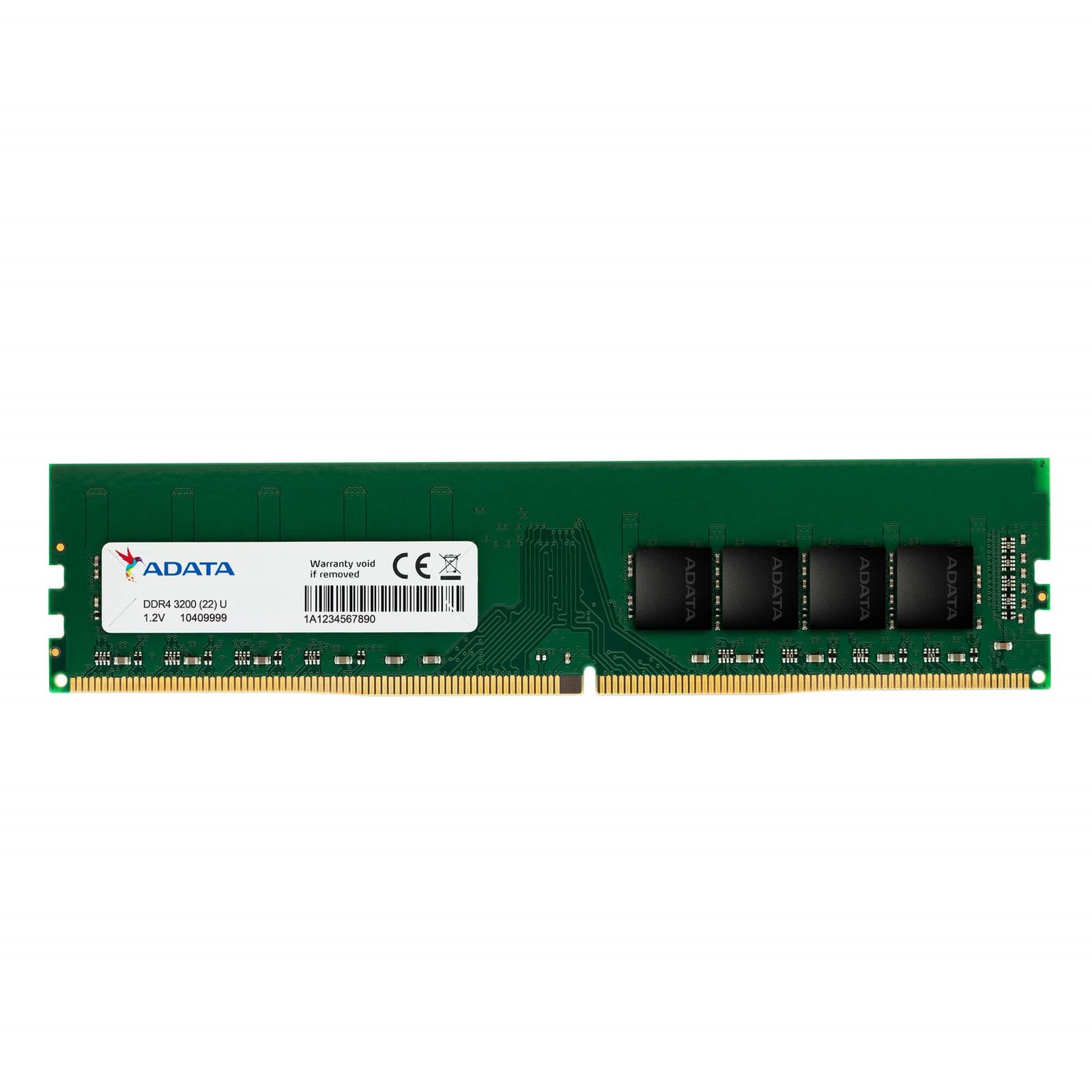 ADATA TECHNOLOGY LA AD4U320032G22-BGN memory module 32 GB 1 x DDR4 288-pin DIMM