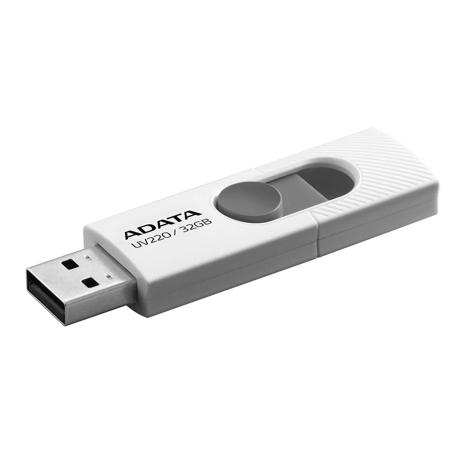 ADATA TECHNOLOGY LA UV220 USB flash drive 32 GB Type-A 2.0 Grey, White AUV220-32G-RWHGY