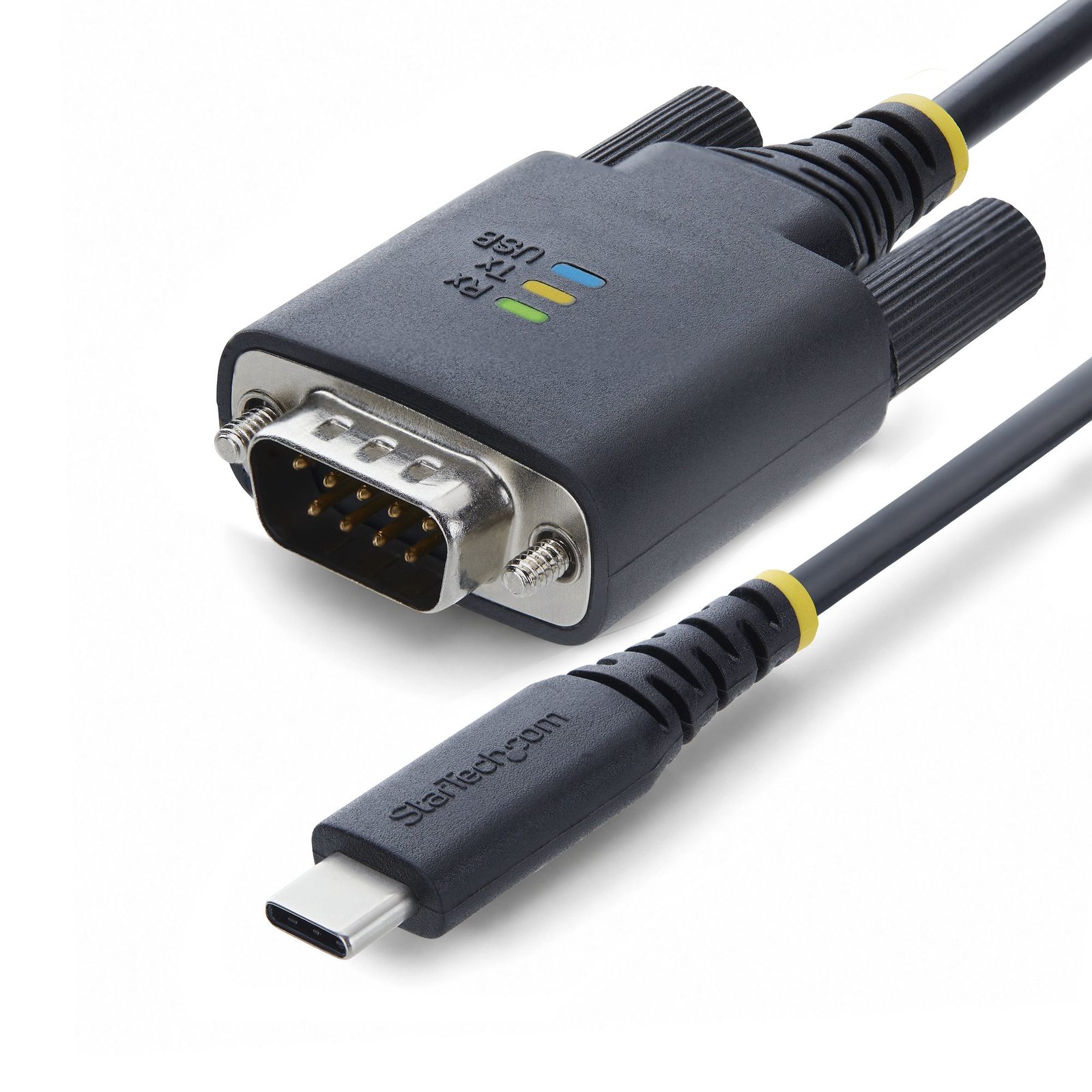 Startech StarTech.com 6.6ft (2m) USB-C to Serial Adapter Cable, COM Retention, FTDI Chipset, Type-C 1P6FFC-USB-C-SERIAL